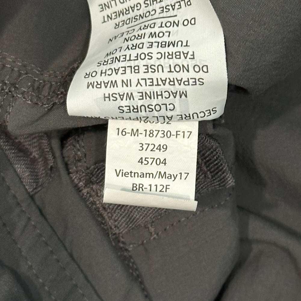 REI Convertible Hiking Pant in Gray Size 34 X 32 - Picture 11 of 15